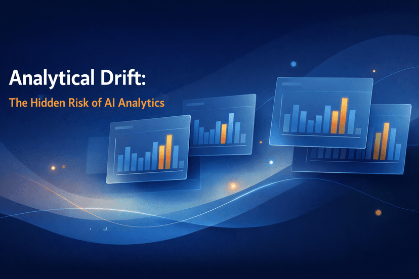 Why AI Analytics Tools Can't Be Trusted (Yet): The Hidden Risk of Analytical Drift