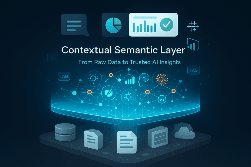 The Contextual Semantic Layer - Powering Trusted GenAI Analytics