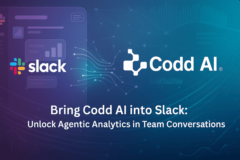 Bring Codd AI into Slack: Unlock Agentic Analytics in Team Conversations