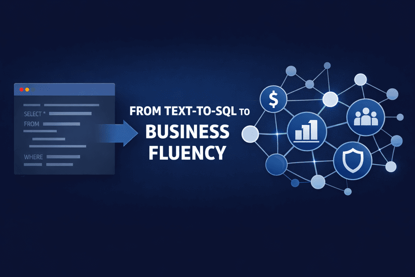 From Text-to-SQL to Business-Fluent AI: The Missing Business Context