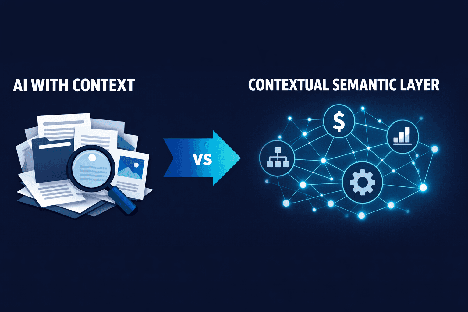 AI with Context vs AI with a Contextual Semantic Layer