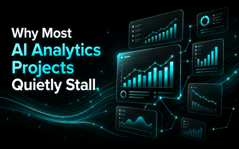 Why Most AI Analytics Projects Quietly Stall